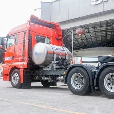 Schleppwagen 6X4 Schwerlastwagen Shacman mit 1000L Tank und Sitzplätzen ≤5