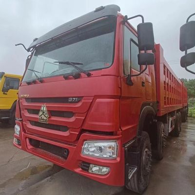 40 t Kapazität verwendete Sinotruk 6X4 Kipper Truck mit Hydrauliklenkung und Rohrlosen Reifen