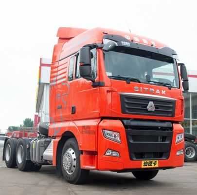 ISO-zertifizierter Sitrak 6X4-Traktor mit Kraftstofftank und hydraulischer Servolenkung