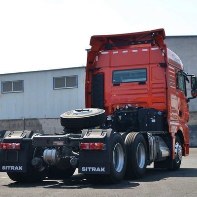 Individuell angepasster schwerer Shacman-Tipper-Truck mit 400-Liter-Tank und Luftfederung
