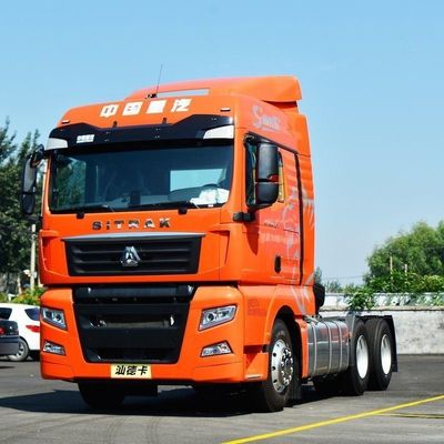 Individuell angepasster schwerer Shacman-Tipper-Truck mit 400-Liter-Tank und Luftfederung