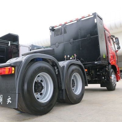 FAW Jiefang J6p Schwerlastwagen 6X4 reiner elektrischer Wechselzug mit 12 manuellen Getrieben
