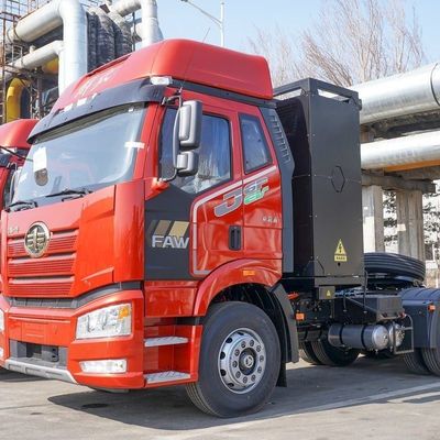 Transport von Gütern Elektrozug FAW Jiefang J6p 6X4 460 PS mit Kilometerleistung 100000 km