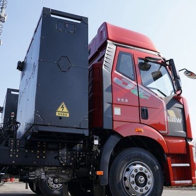 Transport von Gütern Elektrozug FAW Jiefang J6p 6X4 460 PS mit Kilometerleistung 100000 km