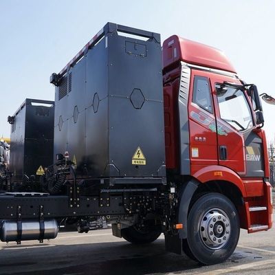 Transport von Gütern Elektrozug FAW Jiefang J6p 6X4 460 PS mit Kilometerleistung 100000 km
