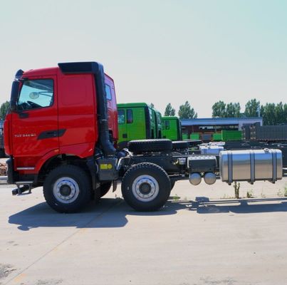 400 PS Euro6 Motorkapazität HOWO Lkw-Teile integrierte Schwerlastschleppwagen