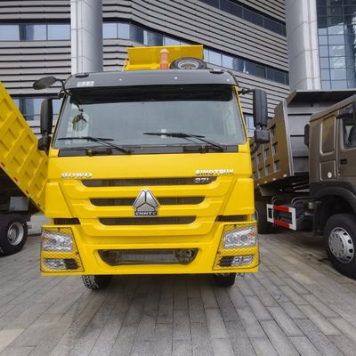 Hovo 6X4 LHD Gebraucht-Dump Truck mit hydraulischer Steuerung und Rohrlosen Reifen