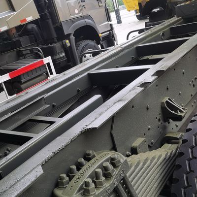 Hovo 6X4 LHD Gebraucht-Dump Truck mit hydraulischer Steuerung und Rohrlosen Reifen