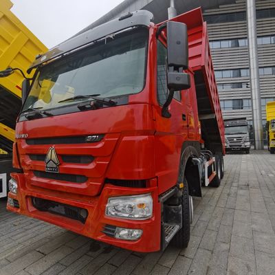 351-450 PS 6x4 Dump Truck mit hydraulischer Steuerung und Reifen