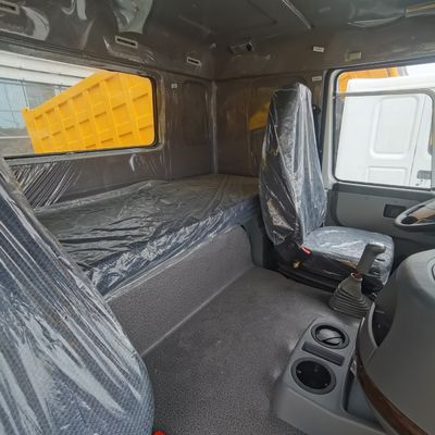 Schwerlast-Sino-Truck-Traktor mit Luftfederungssitz und Frachtbox aus Kohlenstoffstahl