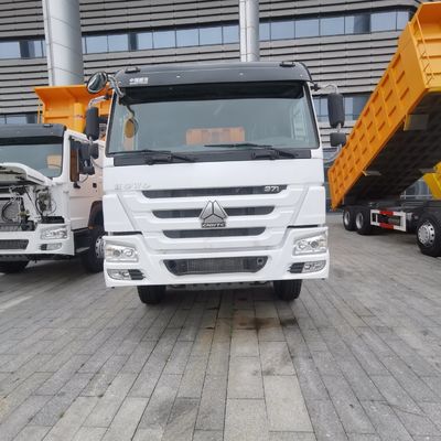 8 × 4 Antriebsräder Nutzfahrzeug Dump Truck mit Luftaufhängungssitz und 600L Kraftstofftank