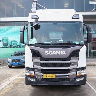 6x4 Antriebsrad Scania G-Serie Schwerlastwagen 450 PS 6X2r Traktor Euro 5 Konform