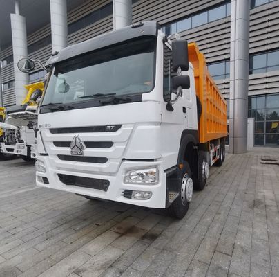 Dump Truck Dumpper Fahrzeug mit Schwerlastzüge Traktor Paket Größe 680.00cm * 250.00cm * 380.00cm