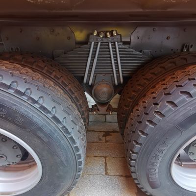 Semi-Anhänger-Schleppwagen für Schwerlast-Dumper-Fahrzeug 6,8x2,5x3,8 m Lastkapazität 31-40 t