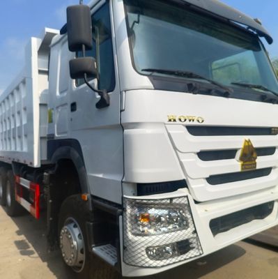 371 PS Handgetriebe Gebraucht Haowo 371 Dump Truck mit Sinotruk Chassis und Reifen