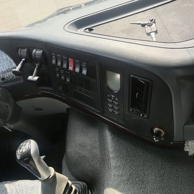 Handgetriebe 6X4 Dump Truck mit hydraulischer Lenkung und Leistungshilfreifen