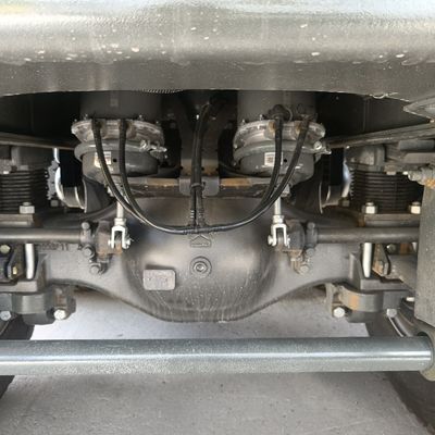 Handgetriebe 6X4 Dump Truck mit hydraulischer Lenkung und Leistungshilfreifen