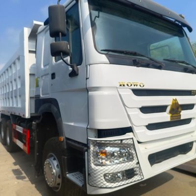 Front-Lifthilfe-Dumping-Typ Sauber Gebraucht Haowo 371 Dump Truck mit Sinotruk-Chassis