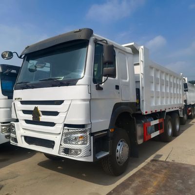 Front-Lifthilfe-Dumping-Typ Sauber Gebraucht Haowo 371 Dump Truck mit Sinotruk-Chassis