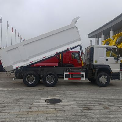 Handgetriebener Dumptruck mit Reifen und hydraulischer Leistungshilfe