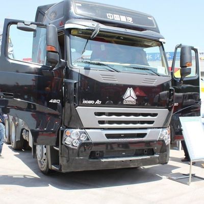 31-40 t Kohlenstoffstahl-Ladebüro HOWO A7 Serie 6X4 400 PS Schleppwagen mit 600 L Tank