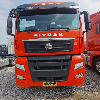 Zusammengepasste Anforderung Luftaufhängung Sitz 480PS CNG-Traktor Lkw zum Schleppen von Semi-Anhänger