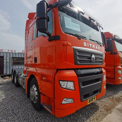 Erste Zahlung angenommen FAW Schwerlastwagen mit 480 PS CNG-Traktoren für Fracht