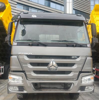 371 PS Gebraucht HOWO Diesel 6 * 4 Dump Truck 10 Räder 300 Tonnen Schrauber oder Rhd manuelles Transportfahrzeug