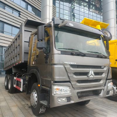 Diesel-Schwerlastfahrzeug HOWO371HP mit 10 Rädern und 30 Tonnen Lastwagen oder Rhd Manuelles Dump Truck Transportfahrzeug