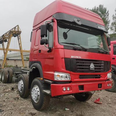 11.6mX2.55mX3.96m Haowo Gebrauchtwagen mit Reifen und 400-600 Liter Tankkapazität