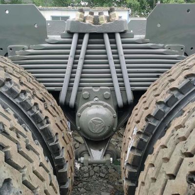 11.6mX2.55mX3.96m Haowo Gebrauchtwagen mit Reifen und 400-600 Liter Tankkapazität