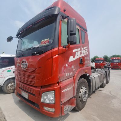 Diesel Jiefang Jh6p 460 PS Euro 5 Manueller Traktor mit Doppelantrieb Ca12tax230 Getriebe