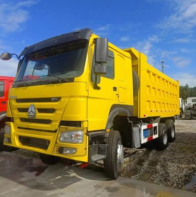 Sinotruk-Fahrzeug Fahrgestell Second-Hand-Dumping-Lkw Transportfahrzeug Selbst-Dumping-Lkw mit Reifen