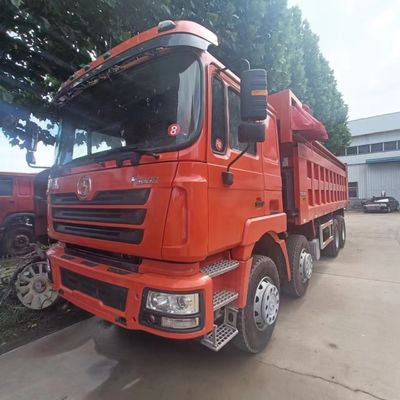 Hydraulisches Lenken HOWO Kipper Truck mit Handgetriebe und Leistungshilfe