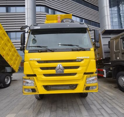 400L Kraftstofftank 371HOWO Lkw-Traktor mit Schlauchfreien Reifen und 8L Motorkapazität