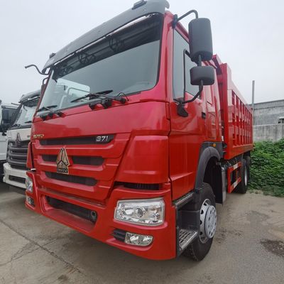 Reifen Industriezweck-Dumptruck mit Sinotruk-Chassis und hydraulischem Lenksystem