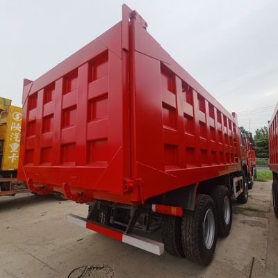 Hydraulisches Lenken Sinotruck Gebraucht-Dump Truck mit Hovo 6X4 LHD und Reifenbau
