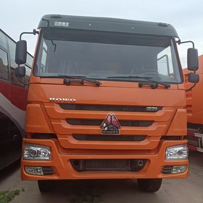 Reifen Sinotruk 371 PS Bergbaufahrzeug Hydraulisches Lenkschassis Lastwagen mit Leistungshilfe