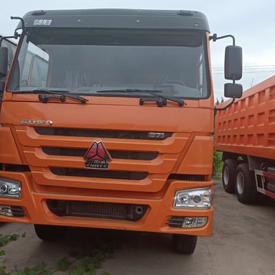 Reifen Sinotruk 371 PS Bergbaufahrzeug Hydraulisches Lenkschassis Lastwagen mit Leistungshilfe