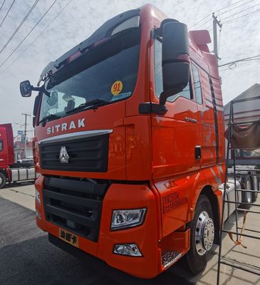 Sitz mit Luftfederung 480 PS Sinotruck Gebrauchtwagen zum Schleppen von Semi-Trailer 6,5x2,5x4m