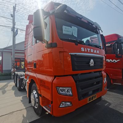 Sitz mit Luftfederung 480 PS Sinotruck Gebrauchtwagen zum Schleppen von Semi-Trailer 6,5x2,5x4m