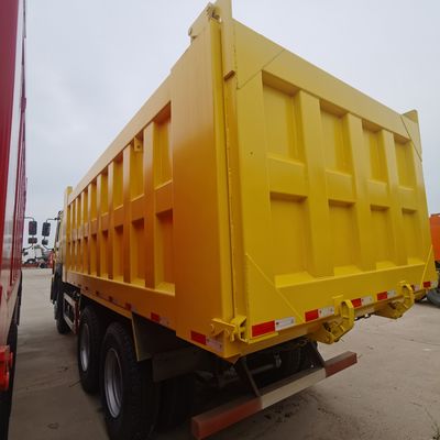 Front-Lifting-Stil 30t Ladekapazität Gebraucht-Dump Truck mit Schwerlast-Sinotruck-Design