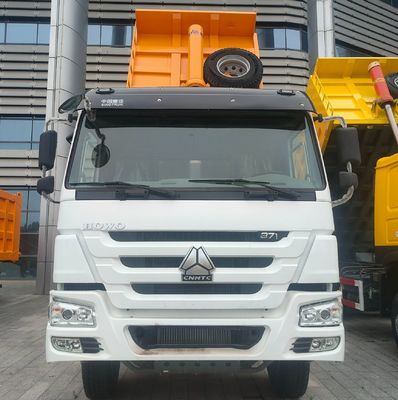 HOWO 371HP Schwerlast-Dump Truck mit hydraulischer Lenkung und Reifenzertifizierung ECE