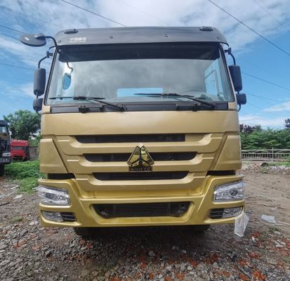 Reifenentwurf Rohrloser HOWO-Traktor-Lkw mit Luftfederungssitz und 1000L Kraftstoffbehälter