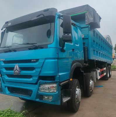 Hydraulisches Lenksystem und Leistungshilfe US HOWO 8X4 Dump Truck für schwieriges Gelände