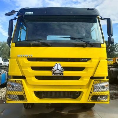 ECE-zertifizierter Schwerlastwagen HOWO Traktor Transportwagen mit Luftfederungssitz