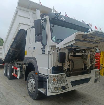 Gebrauchtes HOWO-Dump Truck mit hydraulischem Lenksystem Diesel und elektrischem System