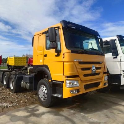 2024 Heavy Duty 371HOWO Dieseltractor mit Luftfederungssitz 30 Tage Rückerstattungsrichtlinie