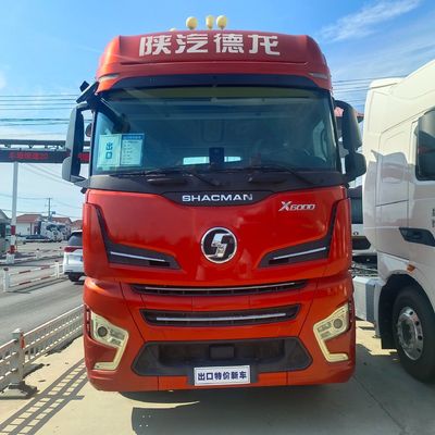 Kohlenstoffstahl-Frachtwagen Diesel-Traktor-Lkw Delong X6000 mit 1000L Luftfederungssitz