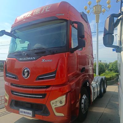 Kohlenstoffstahl-Frachtwagen Diesel-Traktor-Lkw Delong X6000 mit 1000L Luftfederungssitz